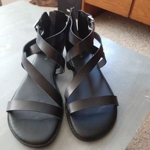 Black gladiator Sandals